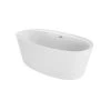 Jacuzzi Amalia 67" Free Standing Acrylic Soaking Tub with Center Drain, Pop-Up Drain Assembly and Overflow 2 Jacuzzi Amalia 67" Free Standing Acrylic Soaking Tub with Center Drain, Pop-Up Drain Assembly and Overflow -Jacuzzi Sales Store AMF6734BCXXXXG Iso201