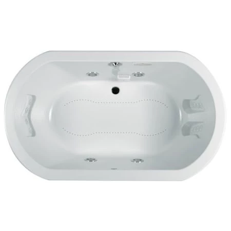 Jacuzzi Anza 66" Salon Spa Bathtub for Drop In Installation with Center Drain and Chromatherapy / RapidHeat Technologies - Luxury Controls 3 Jacuzzi Anza 66" Salon Spa Bathtub for Drop In Installation with Center Drain and Chromatherapy / RapidHeat Technologies - Luxury Controls