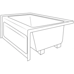Jacuzzi Amiga 72" Soaking Alcove Bathtub with Left Drain 13 Jacuzzi Amiga 72" Soaking Alcove Bathtub with Left Drain -Jacuzzi Sales Store jacuzzi am27236blxxxx alternate view 3732