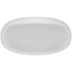 Jacuzzi Amalia 59" Free Standing Soaking Tub with Center Drain, Drain Assembly and Overflow -Jacuzzi Sales Store jacuzzi amf5932bcxxxx alternate view 19