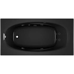 Jacuzzi 72" x 36" Amiga® Drop In Comfort Whirlpool Bathtub with 8 Jets, Basic Controls, Chromatherapy, Heater, Left Drain and Right Pump -Jacuzzi Sales Store jacuzzi ami7236 wlr 2ch alternate view 1292