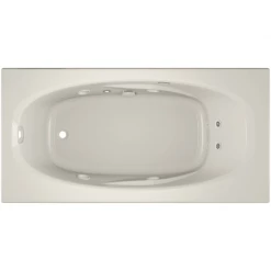Jacuzzi 72" x 36" Amiga® Drop In Comfort Whirlpool Bathtub with 8 Jets, Basic Controls, Chromatherapy, Heater, Left Drain and Right Pump -Jacuzzi Sales Store jacuzzi ami7236 wlr 2ch alternate view 1293