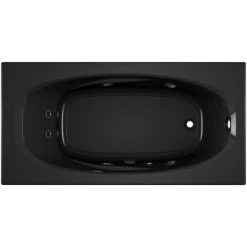 Jacuzzi 72" x 36" Amiga® Drop In Comfort Whirlpool Bathtub with 8 Jets, Basic Controls, Chromatherapy, Heater, Right Drain and Left Pump -Jacuzzi Sales Store jacuzzi ami7236 wrl 2ch alternate view 1304