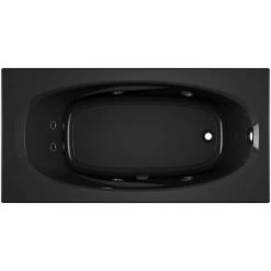 Jacuzzi 72" x 36" Amiga® Drop In Comfort Whirlpool Bathtub with 8 Jets, Basic Controls, Heater, Right Drain and Left Pump -Jacuzzi Sales Store jacuzzi ami7236 wrl 2hx alternate view 1308