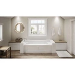 Jacuzzi 72" x 36" Amiga Three Wall Alcove Soaking Bathtub with Right Drain -Jacuzzi Sales Store jacuzzi ams7236 brx xxx alternate view 5653