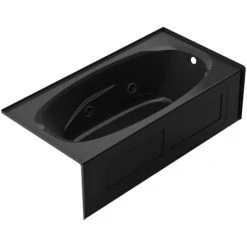 Jacuzzi 72" x 36" Amiga® Three Wall Alcove Comfort Whirlpool Bathtub with 8 Jets, Basic Controls, Heater, Right Drain and Left Pump -Jacuzzi Sales Store jacuzzi ams7236 wrl 2hx alternate view 2119
