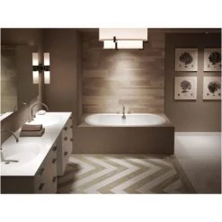 Jacuzzi Anza 66" Whirlpool Bathtub for Drop In Installation with Center Drain and Illumatherapy / Whisper Technology™ - Luxury Controls -Jacuzzi Sales Store jacuzzi anz6636wcr4iw alternate view 1411