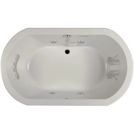 Jacuzzi Anza 66" Whirlpool Bathtub for Drop In Installation with Center Drain and Illumatherapy / Whisper Technology™ - Luxury Controls 6 Jacuzzi Anza 66" Whirlpool Bathtub for Drop In Installation with Center Drain and Illumatherapy / Whisper Technology™ - Luxury Controls - Image 4