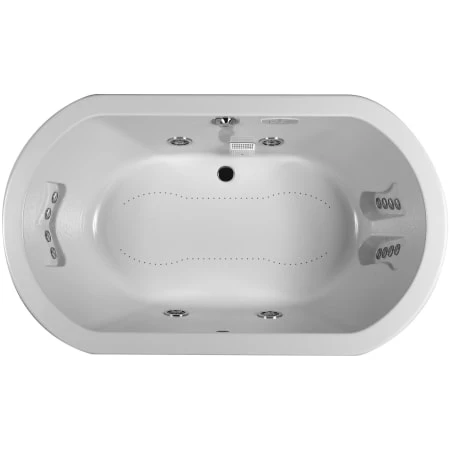 Jacuzzi Anza 72" Salon Spa Bathtub for Drop In Installation with Center Drain and Chromatherapy / Whisper Technology™ - Luxury LCD Controls 4 Jacuzzi Anza 72" Salon Spa Bathtub for Drop In Installation with Center Drain and Chromatherapy / Whisper Technology™ - Luxury LCD Controls - Image 2