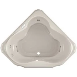 Jacuzzi 60" x 60" Bellavista Drop In Corner Luxury Whirlpool Bathtub with 10 Jets, Luxury Controls, Chromatherapy, Heater, Center Drain and Right-Front Pump -Jacuzzi Sales Store jacuzzi bel6060 wcf 4ch alternate view 3852