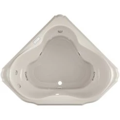Jacuzzi 60" x 60" Bellavista Drop In Corner Luxury Whirlpool Bathtub with 10 Jets, Luxury Controls, Illumatherapy, Heater, Center Drain and Right Pump -Jacuzzi Sales Store jacuzzi bel6060 wcr 4ih alternate view 3960