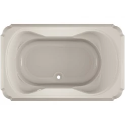 Jacuzzi 66" x 42" Bellavista Drop In Soaking Bathtub with Center Drain -Jacuzzi Sales Store jacuzzi bel6642 bcx xxx alternate view 4014 1