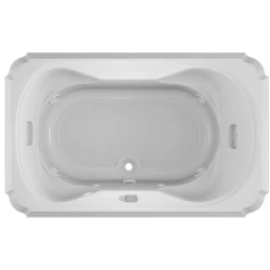 Jacuzzi 66" x 42" Bellavista Drop In Luxury Salon Spa Bathtub with 10 Jets, LCD Controls, Chromatherapy, Heater, Center Drain and Right Pump -Jacuzzi Sales Store jacuzzi bel6642 ccr 5cw alternate view 2187