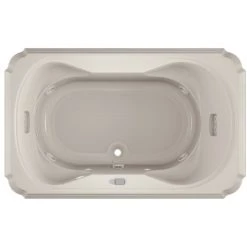 Jacuzzi 66" x 42" Bellavista Drop In Luxury Salon Spa Bathtub with 10 Jets, LCD Controls, Chromatherapy, Heater, Center Drain and Right Pump -Jacuzzi Sales Store jacuzzi bel6642 ccr 5cw alternate view 2190