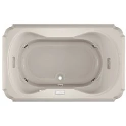 Jacuzzi 66" x 42" Bellavista Drop In Luxury Whirlpool Bathtub with 10 Jets, Luxury Controls, Illumatherapy, Heater, Center Drain and Right Pump -Jacuzzi Sales Store jacuzzi bel6642 wcr 4iw alternate view 2220