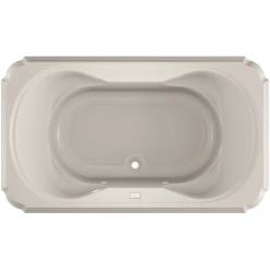 Jacuzzi 72" x 42" Bellavista Drop In Soaking Bathtub with Basic Controls, Chromatherapy and Center Drain -Jacuzzi Sales Store jacuzzi bel7242 bcx 2cx alternate view 4032