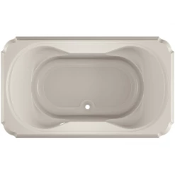 Jacuzzi 72" x 42" Bellavista Drop In Soaking Bathtub with Center Drain -Jacuzzi Sales Store jacuzzi bel7242 bcx xxx alternate view 4038