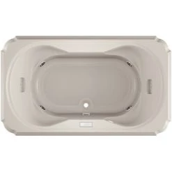 Jacuzzi 72" x 42" Bellavista Drop In Luxury Whirlpool Bathtub with 10 Jets, Luxury Controls, Illumatherapy, Heater, Center Drain and Left Pump -Jacuzzi Sales Store jacuzzi bel7242 wcl 4ih alternate view 4056