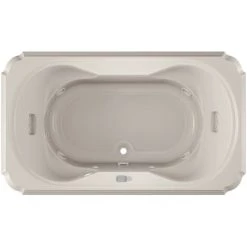 Jacuzzi 72" x 42" Bellavista Drop In Luxury Whirlpool Bathtub with 10 Jets, LCD Controls, Chromatherapy, Heater, Center Drain and Right Pump -Jacuzzi Sales Store jacuzzi bel7242 wcr 5cw alternate view 4122