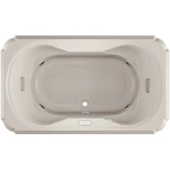 Jacuzzi Bellavista 72" Salon Spa Drop-In Bathtub with Illumatherapy, Whisper Technology, Heater, Center Drain and Luxury Controls -Jacuzzi Sales Store jacuzzi bel7242ccl4iw alternate view 2305