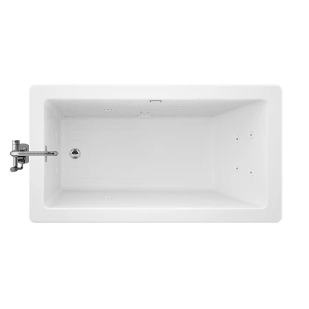 Jacuzzi Bianca 66" Free Standing Acrylic Whirlpool Tub with Reversible Drain and Overflow - Includes Floor Mounted Tub Filler with Hand Shower 5 Jacuzzi Bianca 66" Free Standing Acrylic Whirlpool Tub with Reversible Drain and Overflow - Includes Floor Mounted Tub Filler with Hand Shower - Image 3