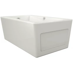 Jacuzzi Bianca 66" Freestanding Whirlpool Bathtub with Reversible Drain and Chromatherapy -Jacuzzi Sales Store jacuzzi bif6636wur2cp alternate view 4140