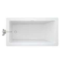 Jacuzzi Bianca 66" Free Standing Acrylic Soaking Tub with Reversible Drain and Overflow - Includes Floor Mounted Tub Filler with Hand Shower -Jacuzzi Sales Store jacuzzi bin6636bux2hs alternate view 27