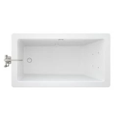 Jacuzzi Bianca 66" Free Standing Acrylic Whirlpool Tub with Reversible Drain and Overflow - Includes Floor Mounted Tub Filler with Hand Shower 9 Jacuzzi Bianca 66" Free Standing Acrylic Whirlpool Tub with Reversible Drain and Overflow - Includes Floor Mounted Tub Filler with Hand Shower -Jacuzzi Sales Store jacuzzi bin6636wur2cp alternate view 35