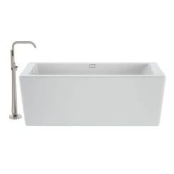 Jacuzzi Bianca 66" Free Standing Acrylic Whirlpool Tub with Reversible Drain and Overflow - Includes Floor Mounted Tub Filler with Hand Shower 10 Jacuzzi Bianca 66" Free Standing Acrylic Whirlpool Tub with Reversible Drain and Overflow - Includes Floor Mounted Tub Filler with Hand Shower -Jacuzzi Sales Store jacuzzi bin6636wur2cp alternate view 36