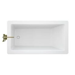 Jacuzzi Bianca 66" Free Standing Acrylic Soaking Tub with Reversible Drain and Overflow - Includes Floor Mounted Tub Filler with Hand Shower -Jacuzzi Sales Store jacuzzi biz6636buxxxx alternate view 43