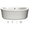 Jacuzzi Bravo 66" Pure Air Freestanding Bathtub with Center Drain and Reversible Blower 2 Jacuzzi Bravo 66" Pure Air Freestanding Bathtub with Center Drain and Reversible Blower -Jacuzzi Sales Store jacuzzi brf6636acx2xxw 100825