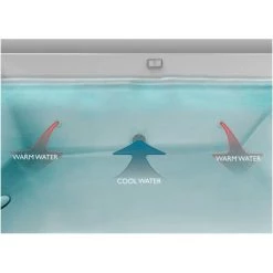 Jacuzzi Bravo 66" Freestanding Soaking Bathtub with Center Drain and Heated Soak -Jacuzzi Sales Store jacuzzi brf6636bcx2hs alternate view 500