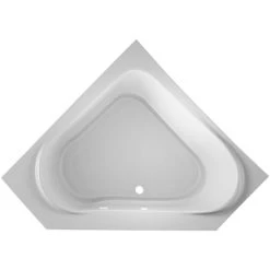 Jacuzzi 60" x 60" Capella® Drop In Corner Comfort Pure Air® Bathtub with Basic Controls, Center Drain and Right Blower -Jacuzzi Sales Store jacuzzi cap6060 acr 2xx alternate view 2347