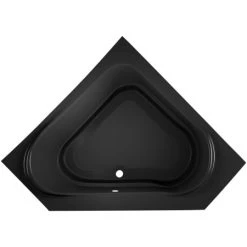 Jacuzzi 60" x 60" Capella® Drop In Corner Soaking Bathtub with Center Drain -Jacuzzi Sales Store jacuzzi cap6060 bcx xxx alternate view 5351