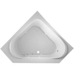 Jacuzzi 60" x 60" Capella® Drop In Corner Comfort Whirlpool Bathtub with 8 Jets, Basic Controls, Chromatherapy, Heater, Center Drain and Right Pump -Jacuzzi Sales Store jacuzzi cap6060 wcr 2ch alternate view 2367