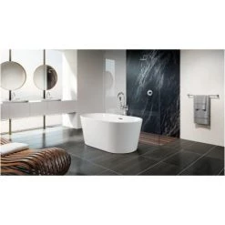 Jacuzzi Celeste 59 Inch Soaking Bathtub for Freestanding Installations with Center Drain Placement -Jacuzzi Sales Store jacuzzi cef5932bcxxxx alternate view 6038