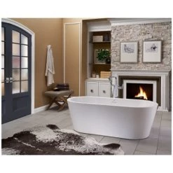Jacuzzi Celeste 70" Soaking Freestanding Bathtub with Center Drain 10 Jacuzzi Celeste 70" Soaking Freestanding Bathtub with Center Drain -Jacuzzi Sales Store jacuzzi cef7032bcxxxxw alternate view 6027