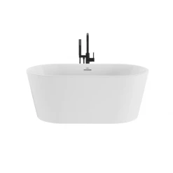Jacuzzi Celeste 59" Free Standing Acrylic Soaking Tub with Center Drain, Drain Assembly and Overflow - Includes Floor Mounted Tub Filler with Hand Shower -Jacuzzi Sales Store jacuzzi cem5932bcxxxx alternate view 64