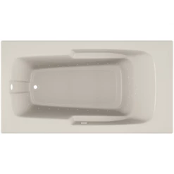 Jacuzzi 60" x 32" Drop In Pure Air® Bath Tub with Left Drain and Right Hand Pump from the Cetra® Series -Jacuzzi Sales Store jacuzzi cet6032 alr 2xx alternate view 1522