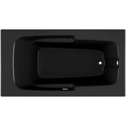 Jacuzzi Cetra 60" x 32" Drop In Pure Air Bath Tub with Right Drain and Left Hand Pump -Jacuzzi Sales Store jacuzzi cet6032 arl 2xx alternate view 1525