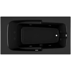 Jacuzzi 60" x 32" Cetra Drop In Comfort Whirlpool Bathtub with 8 Jets, Basic Controls, Right Drain and Left Pump -Jacuzzi Sales Store jacuzzi cet6032 wrl 2xx alternate view 1549