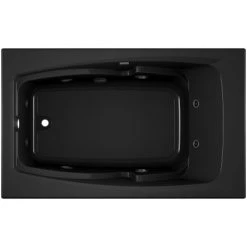 Jacuzzi 60" x 36" Cetra® Drop In Comfort Whirlpool Bathtub with 8 Jets, Basic Controls, Left Drain and Right Pump -Jacuzzi Sales Store jacuzzi cet6036 wlr 2xx alternate view 1569