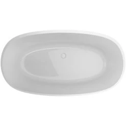 Jacuzzi Contento™ 59" Solid Surface Free Standing Soaking Bathtub with Reversible Drain 11 Jacuzzi Contento™ 59" Solid Surface Free Standing Soaking Bathtub with Reversible Drain -Jacuzzi Sales Store jacuzzi cof5932bcxxxx alternate view 5659