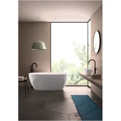 Jacuzzi Contento™ 59" Solid Surface Free Standing Soaking Bathtub with Reversible Drain 13 Jacuzzi Contento™ 59" Solid Surface Free Standing Soaking Bathtub with Reversible Drain -Jacuzzi Sales Store jacuzzi cof5932bcxxxx alternate view 5661