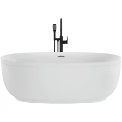 Jacuzzi Cosi 67" Free Standing Acrylic Soaking Tub with Center Drain, Drain Assembly and Overflow - Includes Tub Faucet -Jacuzzi Sales Store jacuzzi csm6732bcxxxx alternate view 1590