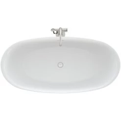 Jacuzzi Cosi 67" Free Standing Acrylic Soaking Tub with Center Drain, Drain Assembly and Overflow - Includes Tub Faucet -Jacuzzi Sales Store jacuzzi csn6732bcxxxx alternate view 1597