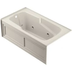 Jacuzzi 60" x 32" Cetra® Three Wall Alcove Comfort Whirlpool Bathtub with 8 Jets, Basic Controls, Left Drain and Right Pump -Jacuzzi Sales Store jacuzzi cts6032 wlr 2xx alternate view 5446