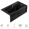 Jacuzzi 60" x 32" Cetra® Three Wall Alcove Comfort Whirlpool Bathtub with 8 Jets, Basic Controls, Heater, Chromatherapy, Right Drain and Left Pump 1 Jacuzzi 60" x 32" Cetra® Three Wall Alcove Comfort Whirlpool Bathtub with 8 Jets, Basic Controls, Heater, Chromatherapy, Right Drain and Left Pump -Jacuzzi Sales Store jacuzzi cts6032wrl2chb 100825