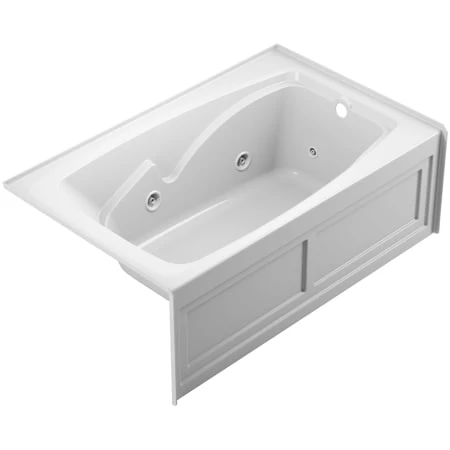 Jacuzzi 60" x 36" Cetra® Three Wall Alcove Comfort Whirlpool Bathtub with 8 Jets, Basic Controls, Right Drain and Left Pump 4 Jacuzzi 60" x 36" Cetra® Three Wall Alcove Comfort Whirlpool Bathtub with 8 Jets, Basic Controls, Right Drain and Left Pump - Image 2