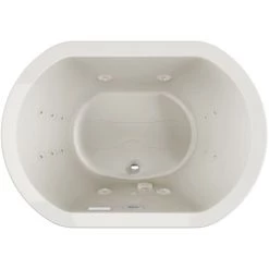 Jacuzzi Duetta 60" Salon Spa Bathtub for Drop In / Undermount Installations with Center Drain and Chromatherapy Lighting / RapidHeat Technologies - Luxury Controls -Jacuzzi Sales Store jacuzzi due6042ccr4ch alternate view 4145
